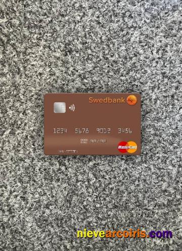 Sweden Swedbank mastercard photolook